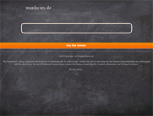 Tablet Screenshot of manheim.de